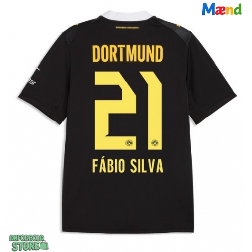 Borussia Dortmund Fabio Silva #21 Replika Udebanetrøje 2026-27 Kortærmet